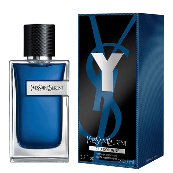 Yves Saint Laurent Y Iced Cologne Eau de Toilette Intense Spray 100 ml - Image 2