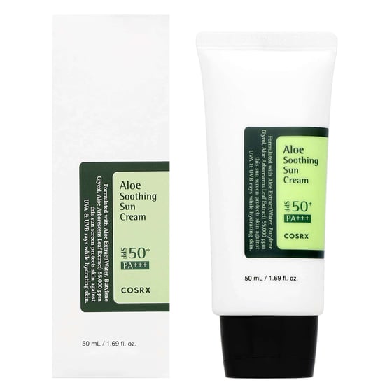 Cosrx Aloe Soothing Sun Cream SPF50 PA+++ - Lightweight Sun Protection - Image 3