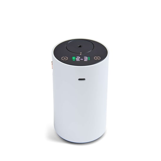 NEOM Wellbeing London Pod Mini+ Waterless Essential Oil Diffuser in White - Image 6