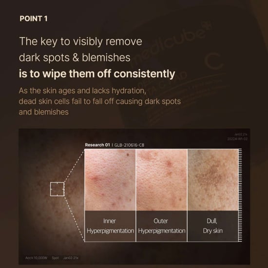 Medicube Deep Vita C Pads - 70 Brightening Toner Pads for Radiant Skin - Image 5