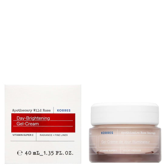 KORRES Wild Rose Day-Brightening Gel-Cream for Radiant Skin - 40ml - Image 3