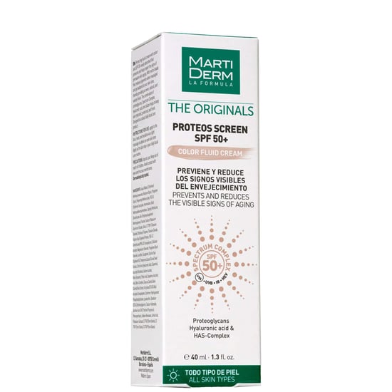 MARTIDERM LA FORMULA The Originals  Proteos Screen SPF50+ Color Fluid Cream 40ml - Image 3