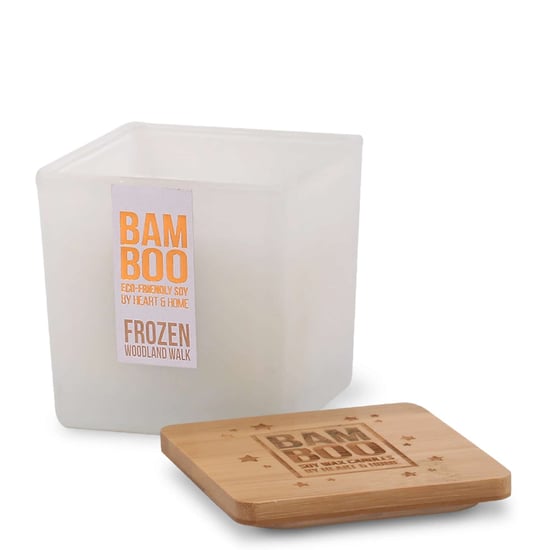 BAMBOO Large Jar Candle Frozen Woodland Walk 210g - Image 2