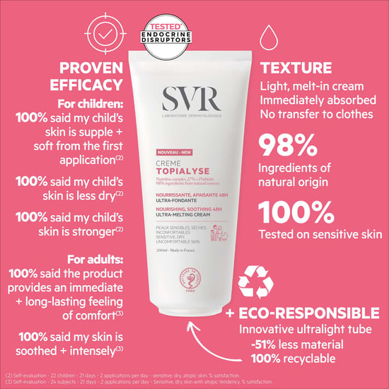 SVR Topialyse 48H Soothing Cream for Dry Skin - 200ml - Image 5