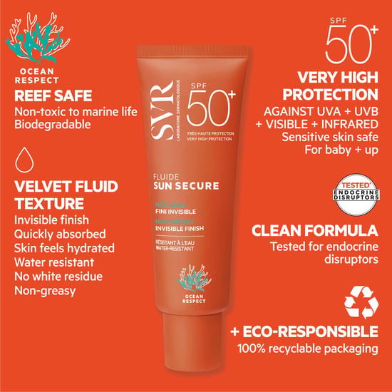SVR Sun Secure Fluide SPF50+ - 50 ml ultralichte zonnebrandcrème - Image 5