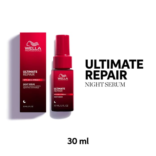 Wella Ultimate Repair Night Hair Serum 30ml for Revitalizing Dry Hair - Image 2