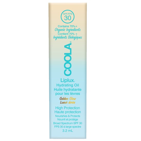 Coola Classic Liplux Hydrating Lip Oil with SPF30 - Golden Glow 3.2 ml - Image 2