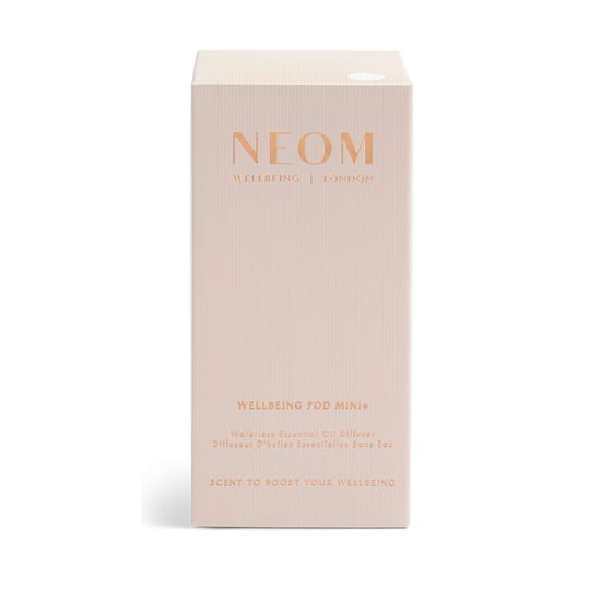 NEOM Wellbeing London Pod Mini+ Waterless Essential Oil Diffuser in White - Image 3