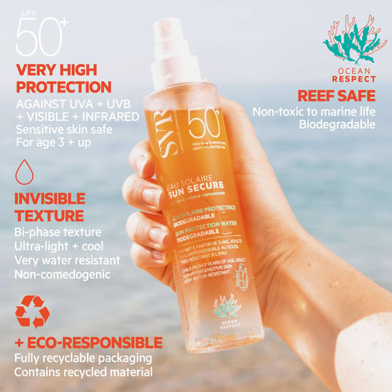 SVR Sun Secure SPF50+ Ultra-Light Invisible Sunscreen 200ml - Image 5
