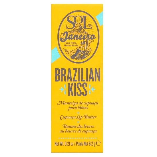 Sol de Janeiro Brazilian Kiss Cupuaçu Lip Butter - 6.2g Vegan Hydrating Lip Balm - Image 2
