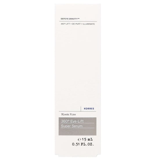 KORRES Black Pine Eye-Lift Serum for Youthful Eyes - 15ml - Image 2