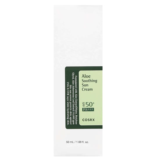 Cosrx Aloe Soothing Sun Cream SPF50 PA+++ - Lightweight Sun Protection - Image 2