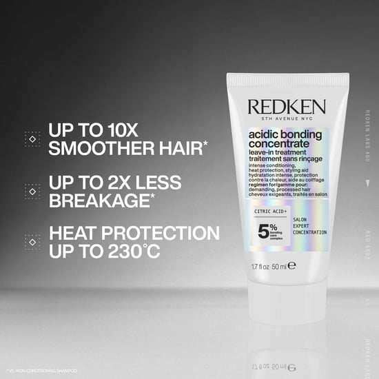 Redken Acidic Bonding Concentrate Leave-In Treatment, heat protection up to 230 degrees, 50ml - Image 2