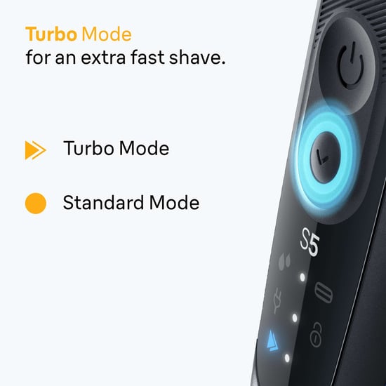 Braun Series 5 52-B1650S Blue Electric Shaver — 3 Flex Blades, Wet & Dry, 50-min Battery - Image 5