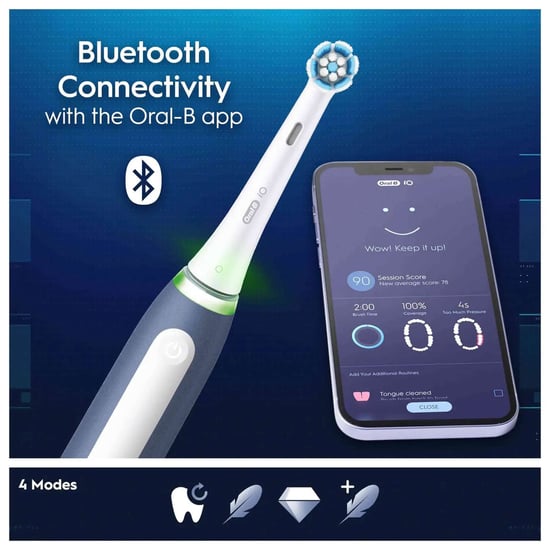 Oral-B iO Kids My Way Electric Toothbrush for Teens 12+ - 500 grams - Image 5