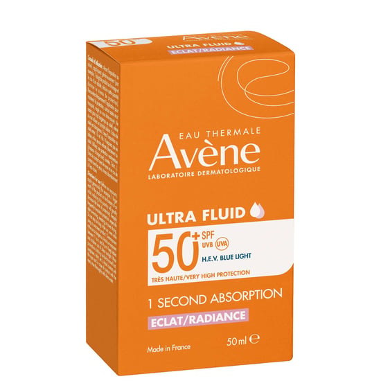 Avène Ultra Fluid Radiance Zonnebrandcrème SPF50+ 50 ml voor een stralende huid - Image 2