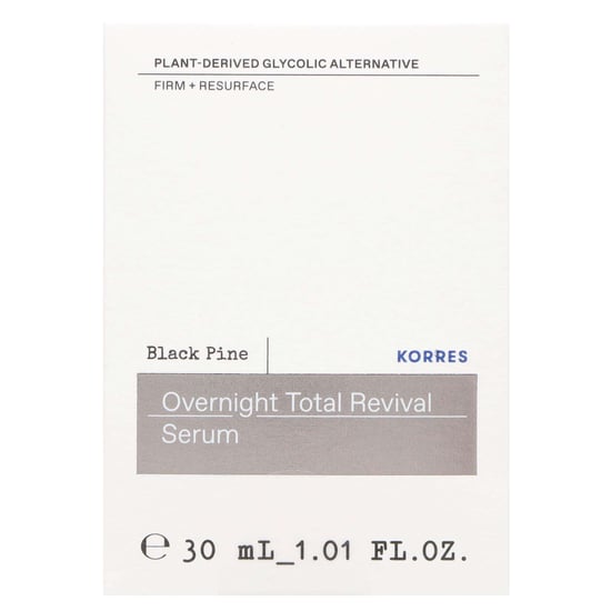 KORRES Black Pine Overnight Revival Serum 30ml for Youthful Skin - Image 2