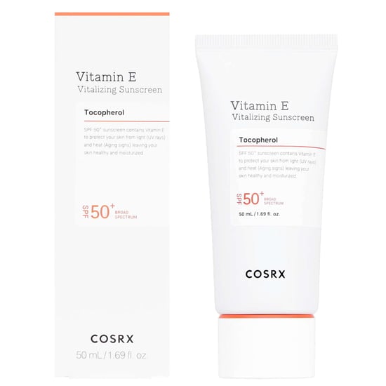 Cosrx Vitamin E Vitalizing Sunscreen SPF 50+ for Ultimate Sun Protection - Image 3