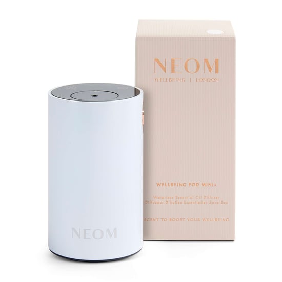 NEOM Wellbeing London Pod Mini+ Waterless Essential Oil Diffuser in White - Image 2