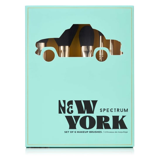 Spectrum New York Travel Brush Set - 6 Essential Makeup Brushes - Image 3