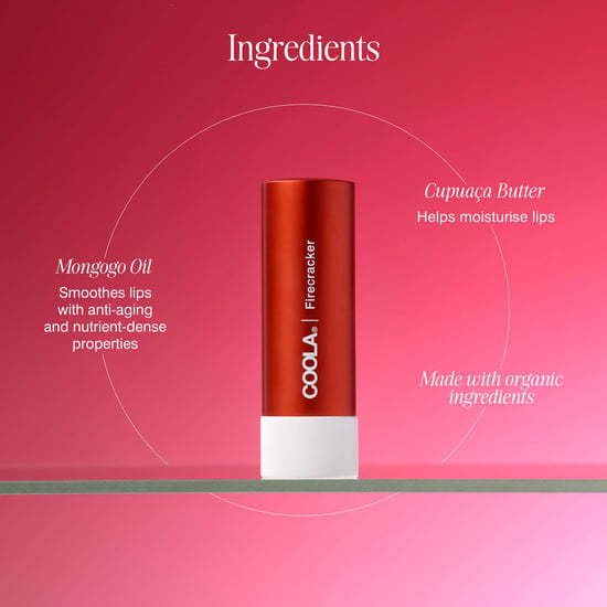 Coola Mineral Liplux SPF30 Lip Balm in Firecracker for Women - Image 5