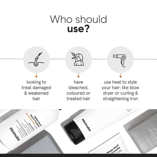 Minimalist Maleic Bond Repair 3.5% Shampoo for Stronger Hair - 250ml - Image 5