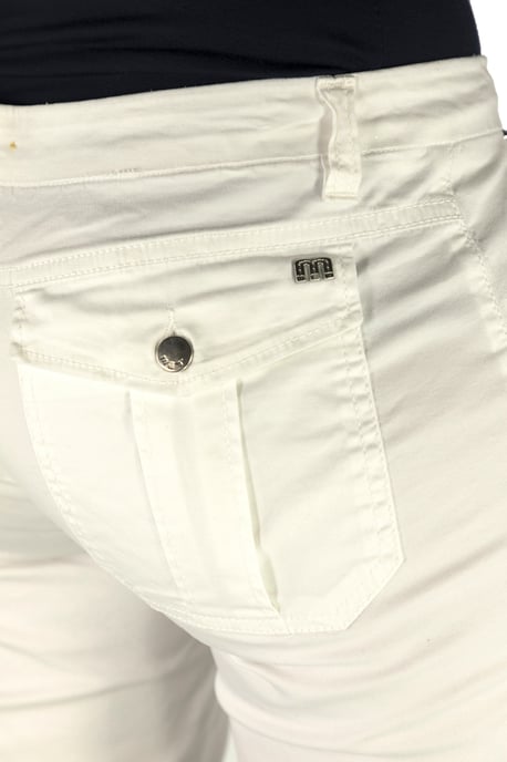 Long trousers with narrow cut and elastic hems 70DBF0646-R216 woman