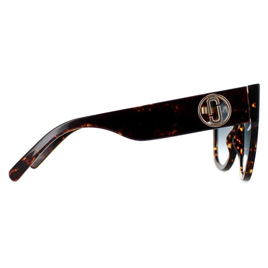 Marc Jacobs Cat Eye Womens Dark Havana Blue Gradient MARC 697/S