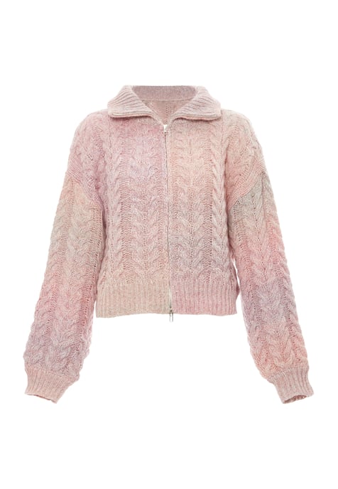 Mymo Vest Dames roze geel - Image 1