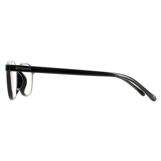 Polaroid Oval Unisex Shiny Black PLD 0008/R/CH Readers +1.5