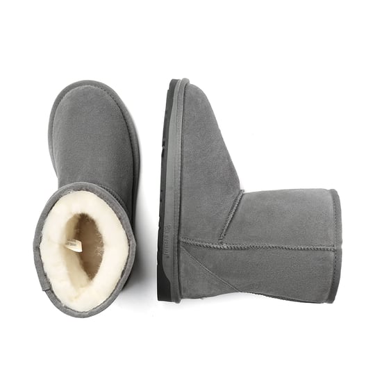 EVER AU Women Parrot Short Classic Boots - Grey