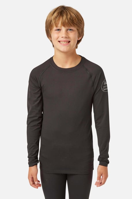 Bodyfit Crew Neck Baselayer Black