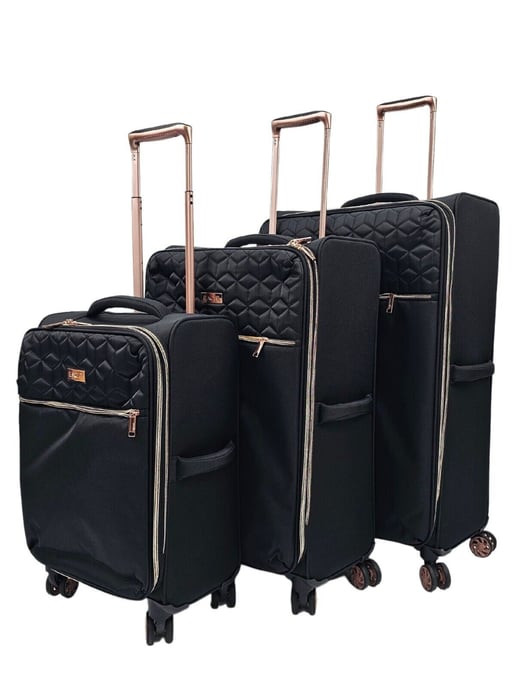 Cabin Suitcases 4 Wheel Luggage Travel Lightweight Bags