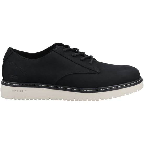 TOMS Navi TRVL LITE Leer Heren Zwart Oxford Schoenen - Image 5