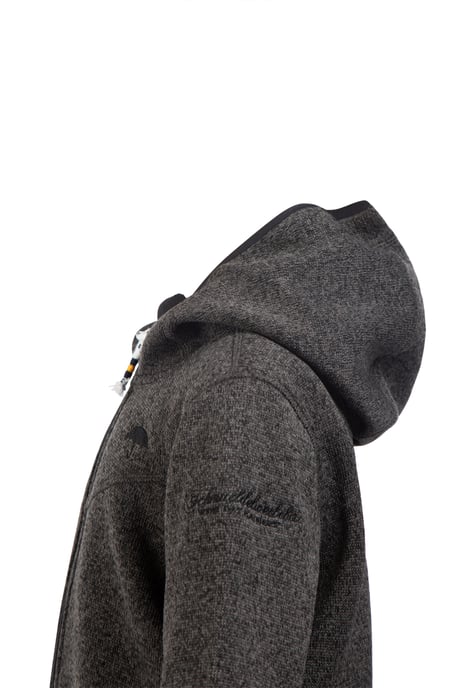 Schmuddelwedda Knitted fleece jacket Girls Grey melange - Image 3