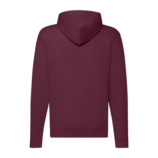 Fruit of the Loom Klassieke herenhoodie met rits (Bourgondië) - Image 2