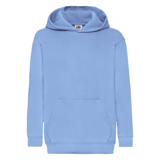 Fruit of the Loom Childrens/Kids Classic Hooded Sweatshirt (Sky Blue) - Image 1