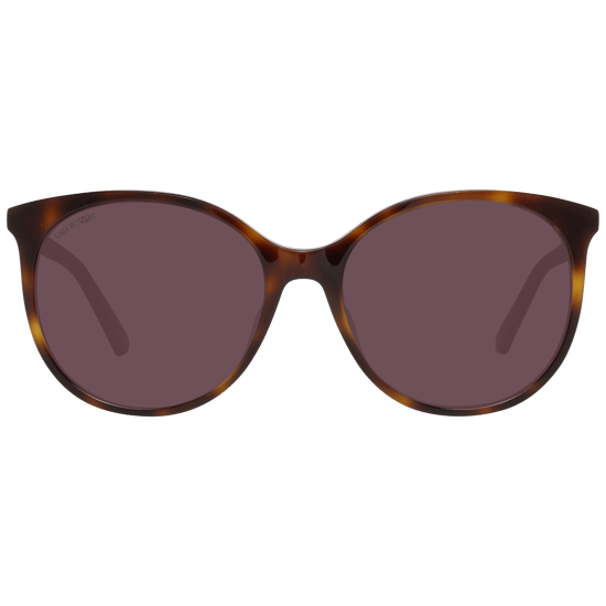 Swarovski Round Womens Dark Havana Brown Gradient Sunglasses - Image 2