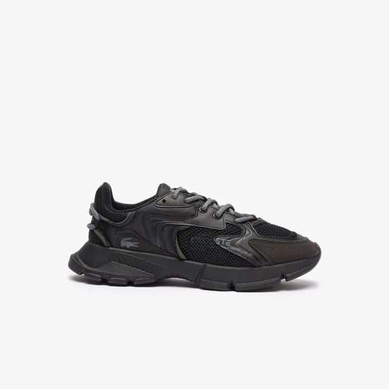 Boy's Lacoste Juniors L003 Neo Trainers in Black
