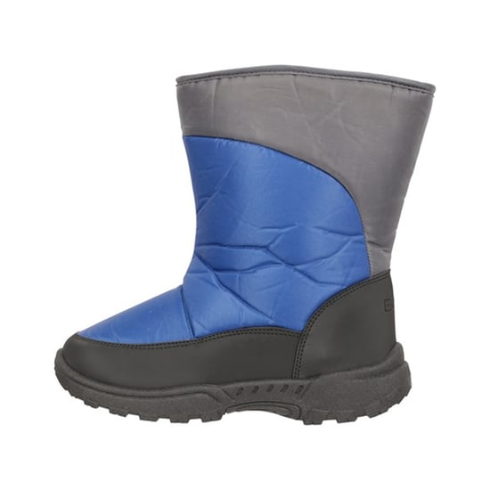 Mountain Warehouse Kinderen/Kinderen Caribou Adaptieve Gestreepte Snowboots (Blauw) - Image 3