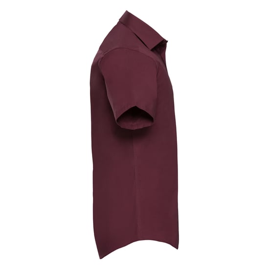 Russell Collection Heren Stretch Overhemd Met Korte Mouwen (Haven) - Image 3