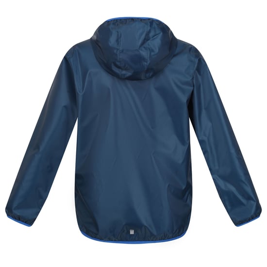 Regatta Great Outdoors Childrens/Kids Lever II Packaway Rain Jacket (Moonlight Denim)