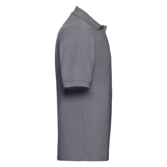 Russell Heren Klassiek Polycotton Poloshirt (Convoy Grijs Effen) - Image 3