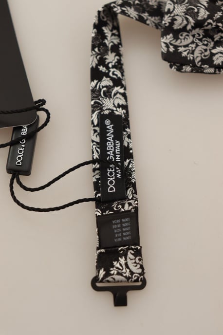 Dolce & Gabbana Heren Multicolor Bloemen Verstelbare Nek Papillon Strik - Image 2
