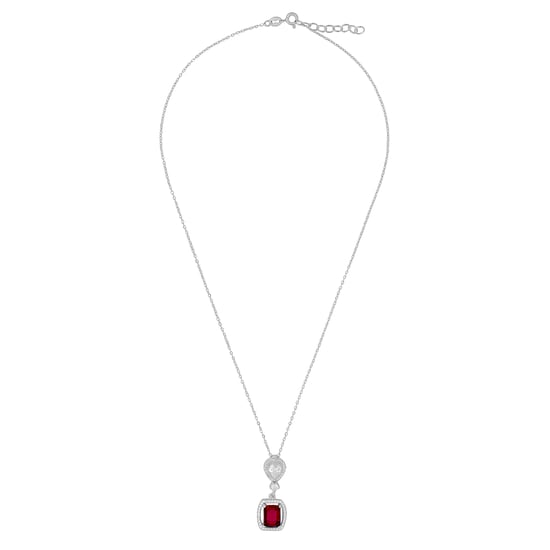 Orphelia 'Enora' Women's 925 Sterling Silver Chain with Pendant - Silver ZH-7426/RU - Image 2