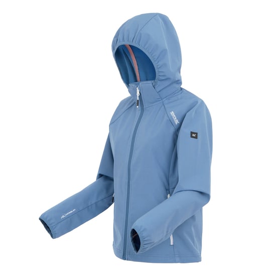 Regatta Womens/Ladies Bourda Soft Shell Jacket (Coronet Blue/White)