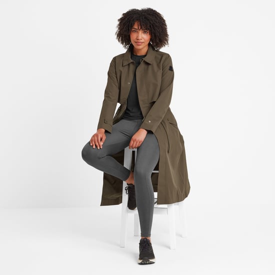 Alva Womens Waterproof Jacket Khaki