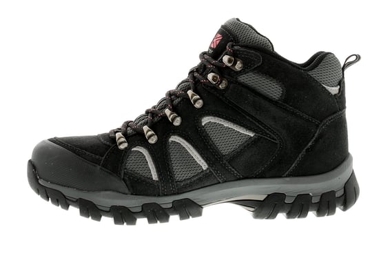 Karrimor Bodmin 4 Mid Weather Mens Walking Boots Black/Grey/Red