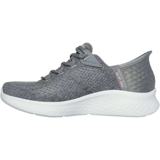 Skechers Skech-Lite Pro Natural Textile Women's Grey/Multi Trainers - Image 4