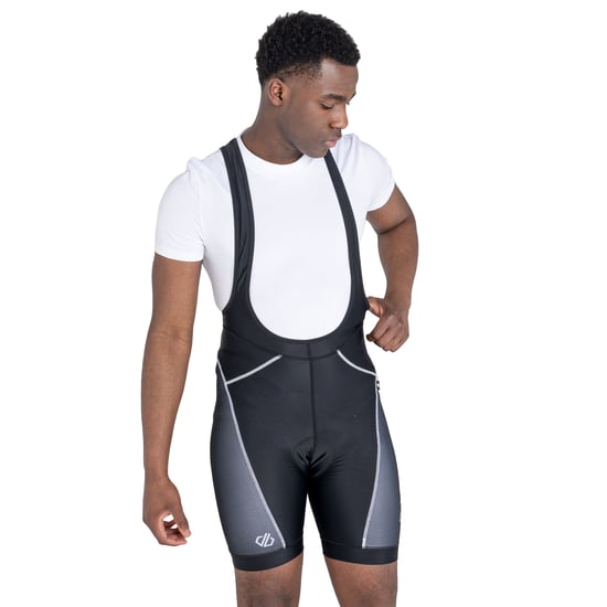 Dare 2B Mens Ecliptic Bib Shorts (Black) - Image 1